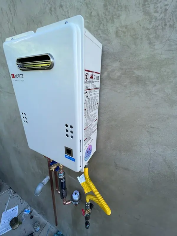 Tankless water heater installation for Creesville homes